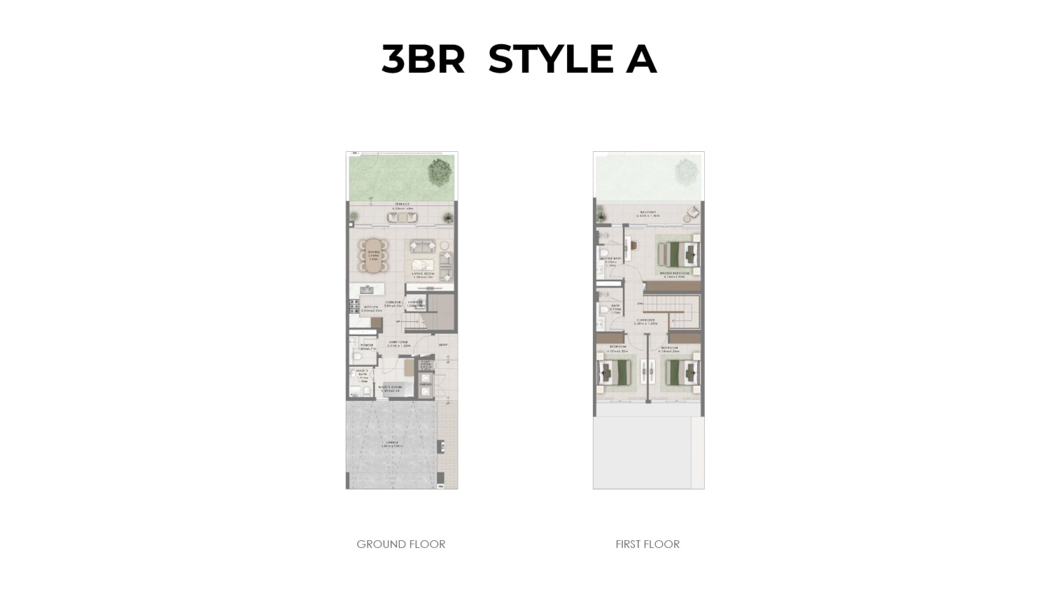  3 BR - Type A