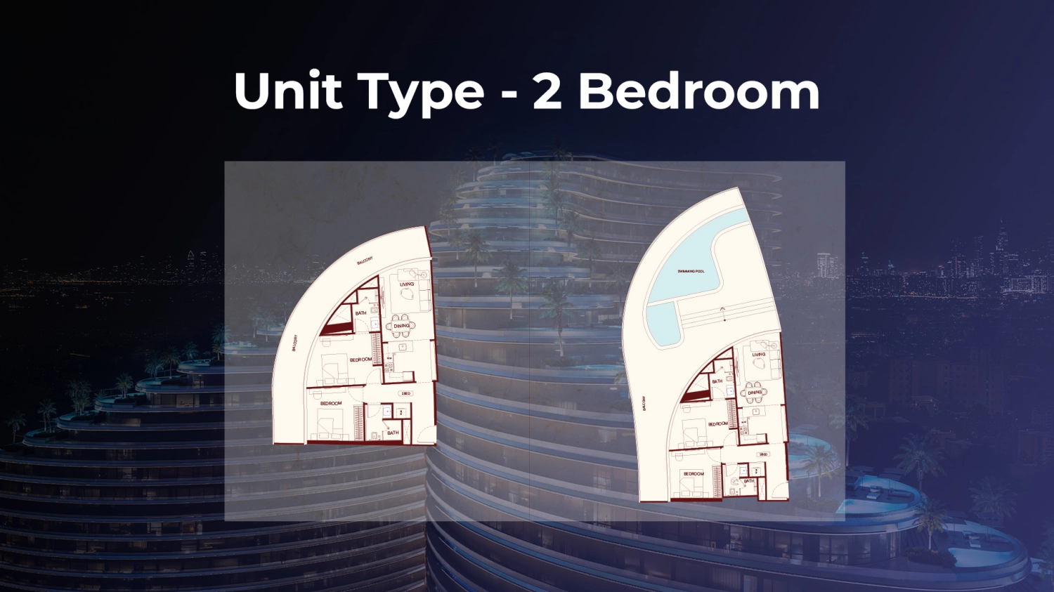  2 BR - Type A