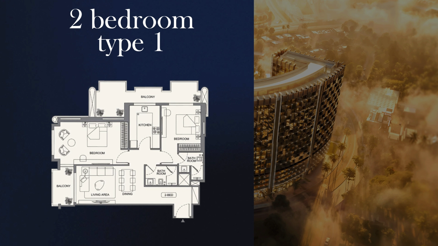  2 BR - Type B