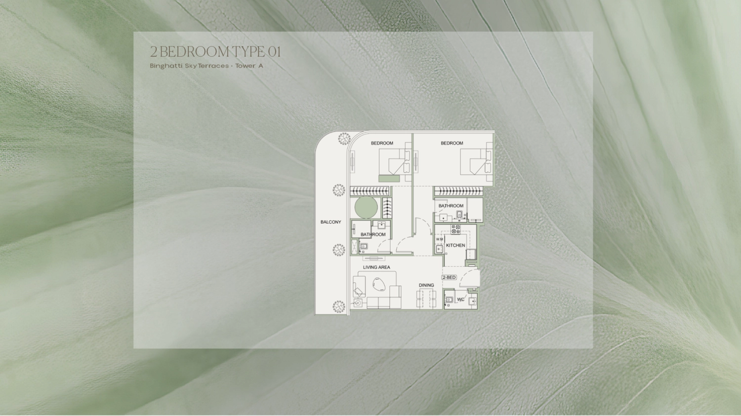  2 BR - Type A
