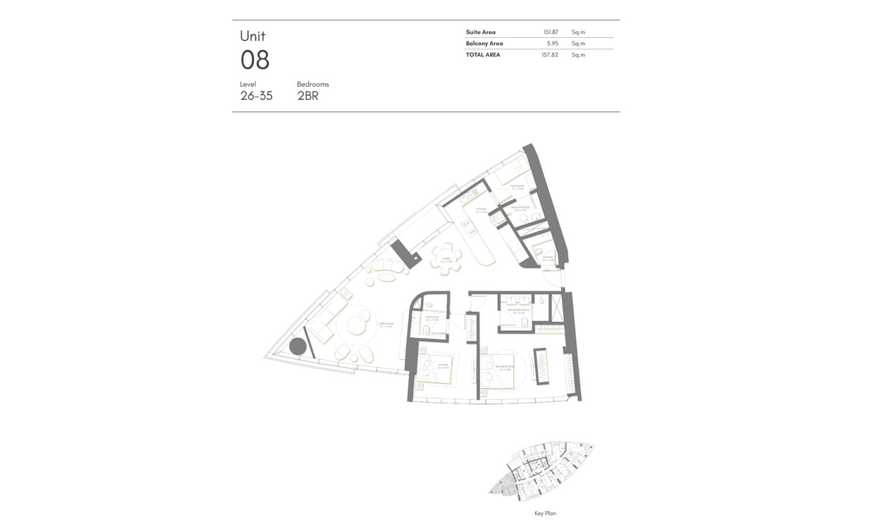  2 BR - Type A