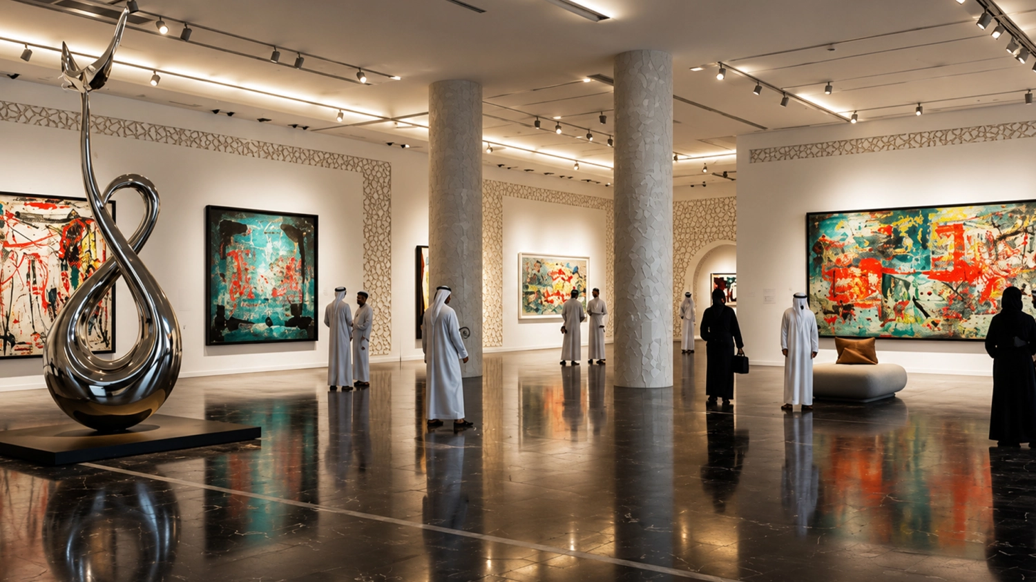 Art galleries, concept stores & design showrooms
