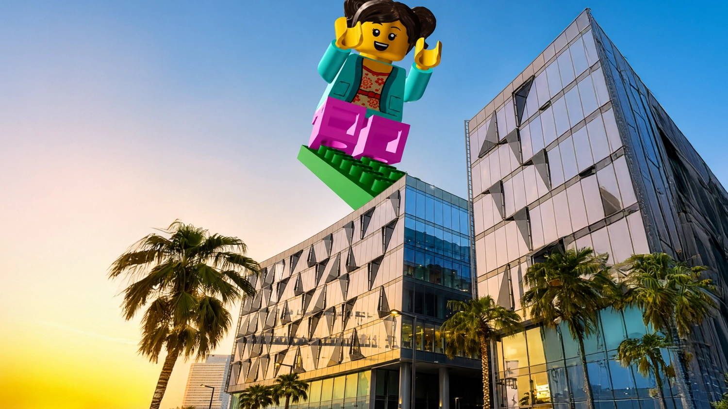 The LEGO office/store experience